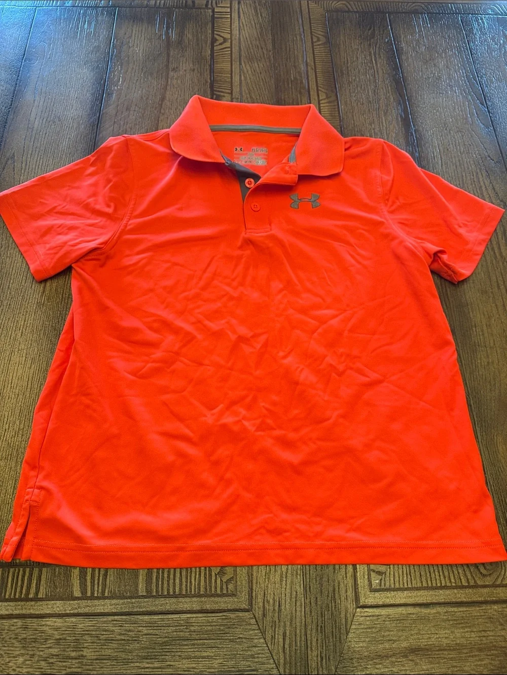 Under Armour Boys' Bright Orange Polo Shirt